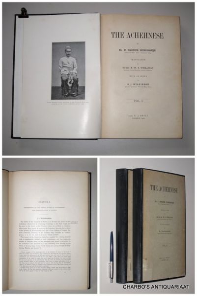 SNOUCK HURGRONJE, C., - The Achehnese. Translated by A.W.S. O'Sullivan. (2 vol. set).