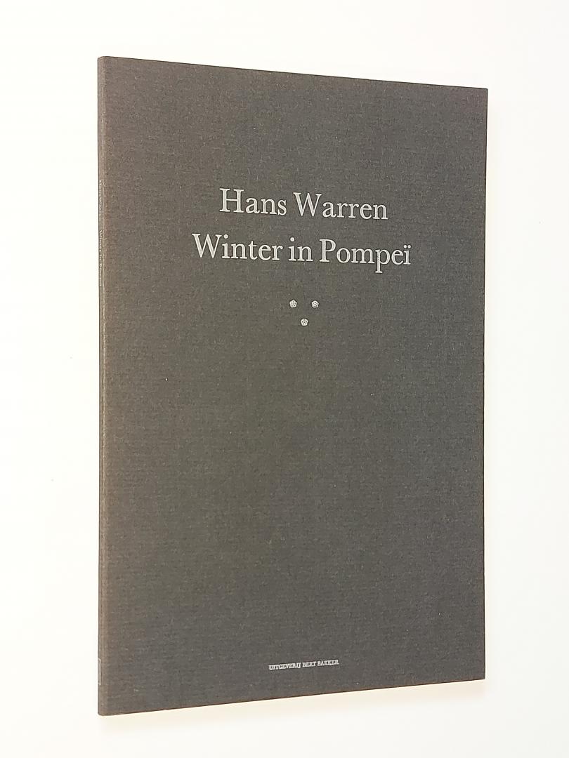 Warren, Hans - Winter in Pompei (gedichten)