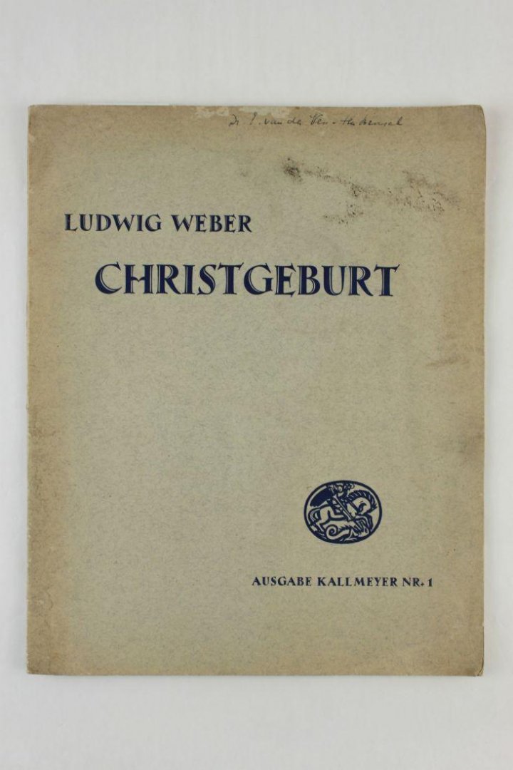 Weber, Ludwig - Christgeburt (2 foto's)