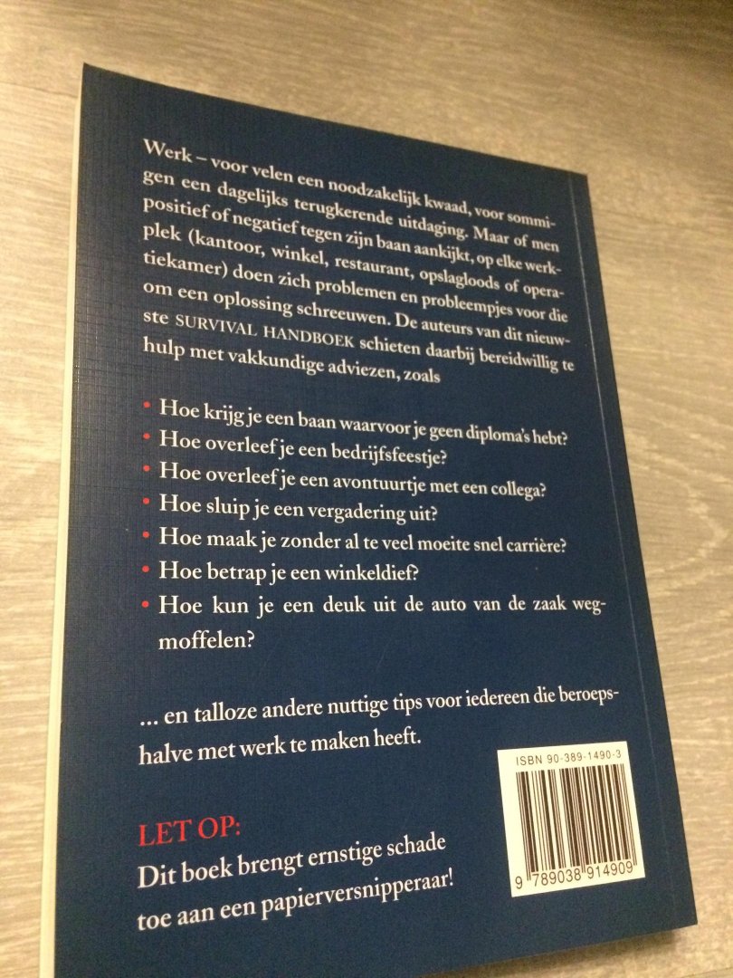 Borgenicht, D. - Het Worst-Case Scenario Survival Handboek Werk