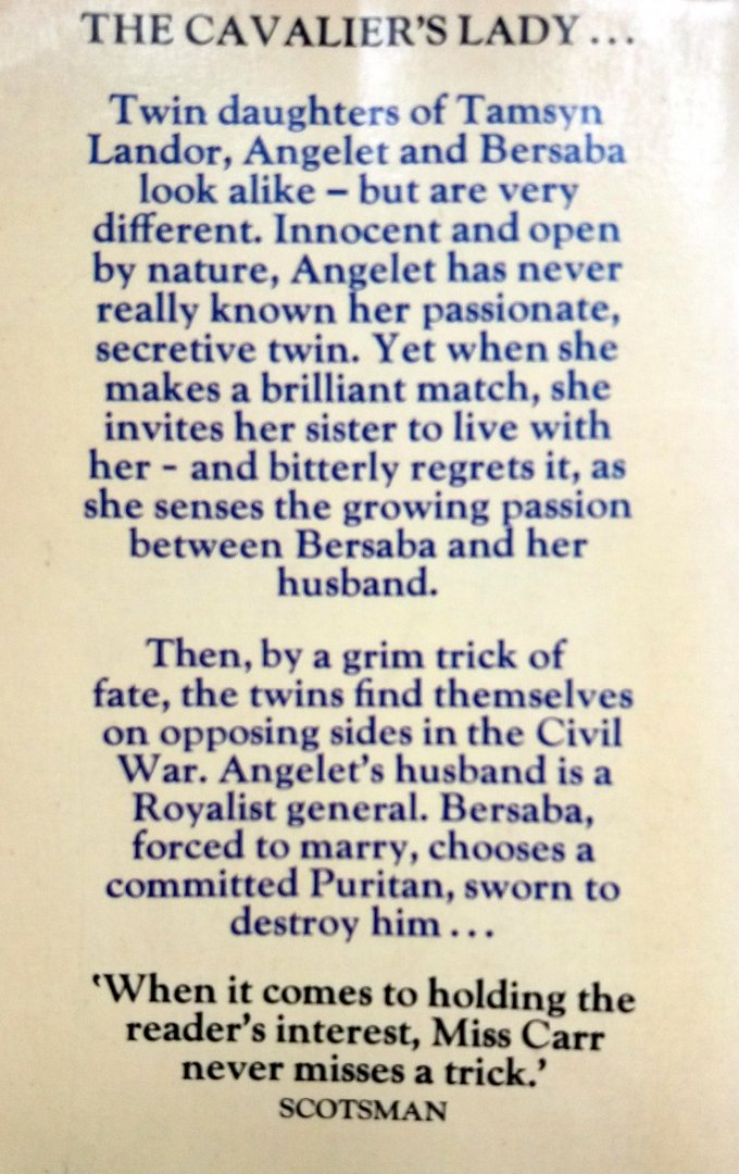 Carr, Philippa - Saraband for Two Sisters (ENGELSTALIG)