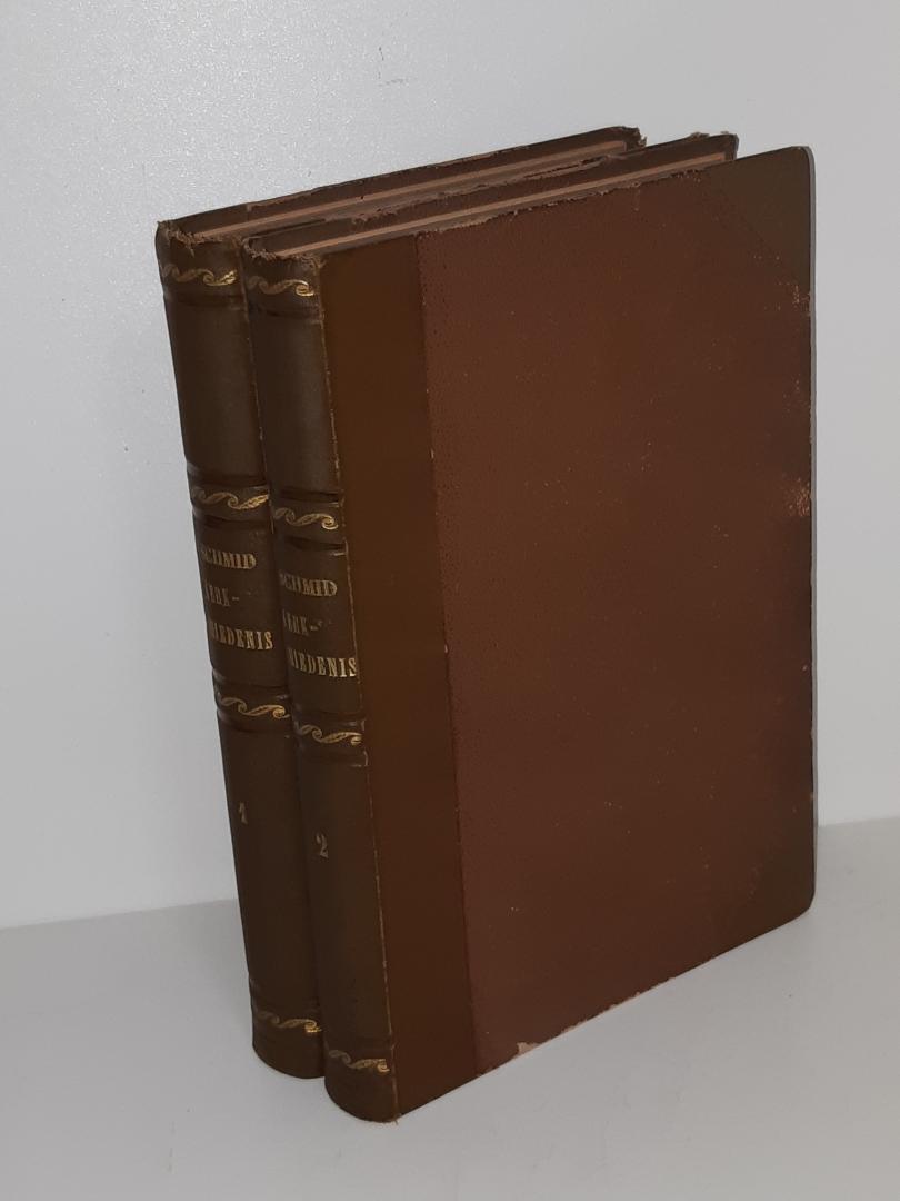 Schmid, dr. Heinrich (vert. dr. J. Hartog) - Handboek der kerkgeschiedenis (SET 2 delen)