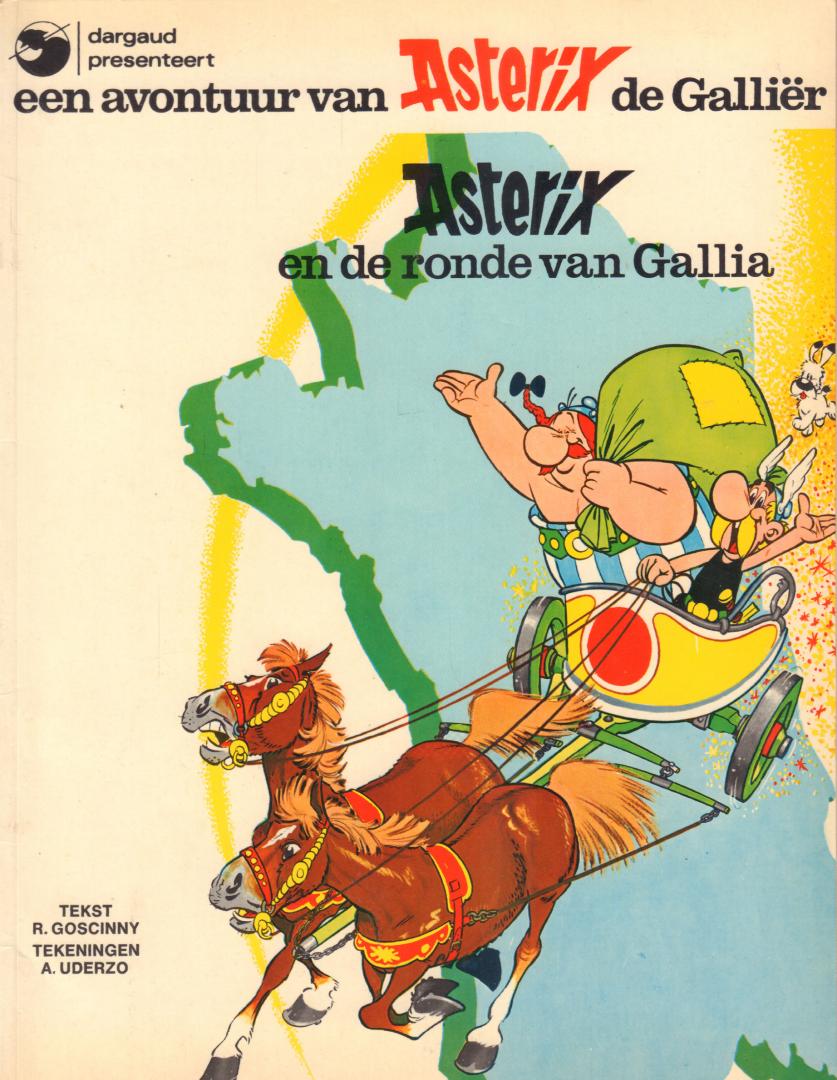 Goscinny, R. en A. Uderzo - Asterix en de Ronde van Gallia, softcover,  goede staat