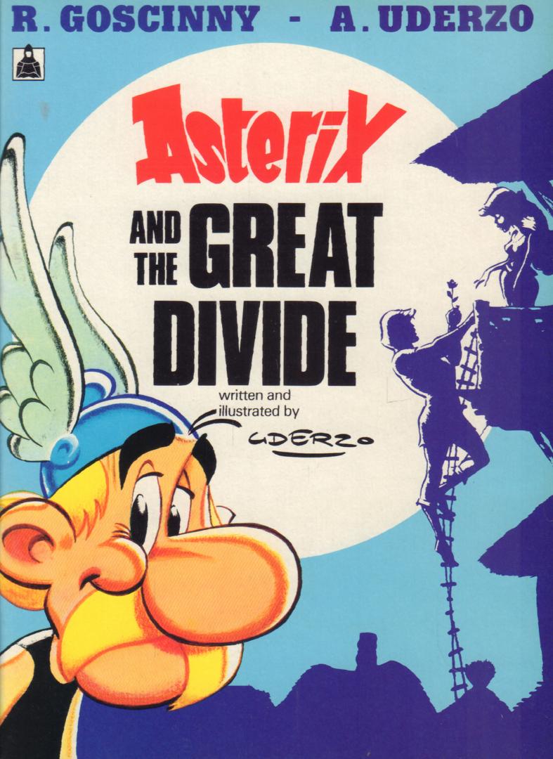 Goscinny / Uderzo - Asterix and The Great Divide (Pocket Asterix), kleine, geniete softcover (format 15cm x 20,5 cm), translated by Anthea Bell and Derek Hockridge, gave staat