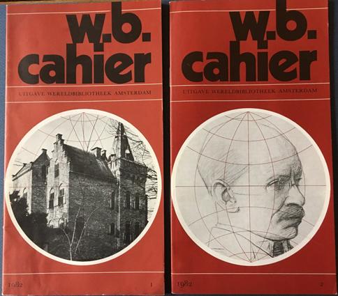 W.B. CAHIER. - W.B. Cahier 1982.  Nrs: 1 en 2.