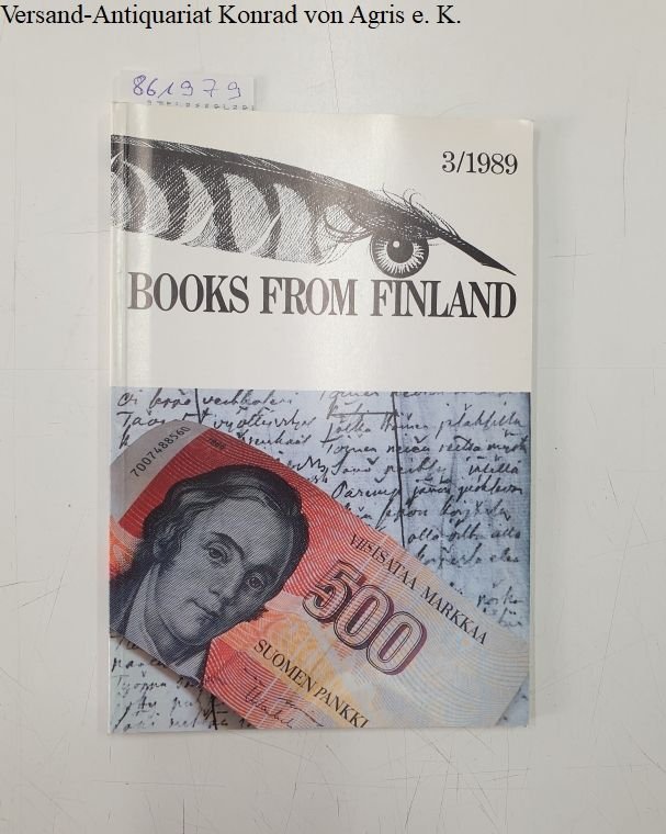 Helsinki University Library (Hrsg.): - Books from Finland 3/1989 :