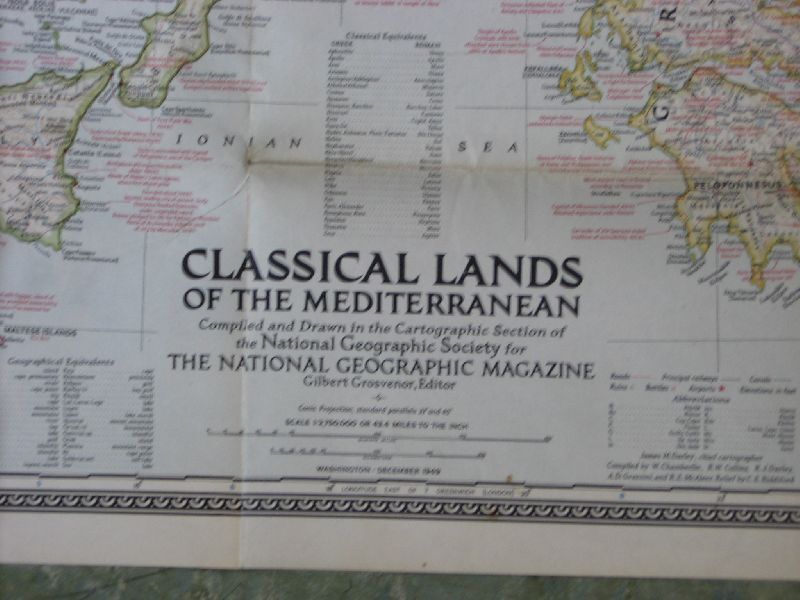  - Kaart Classical Lands, Greco-Roman World