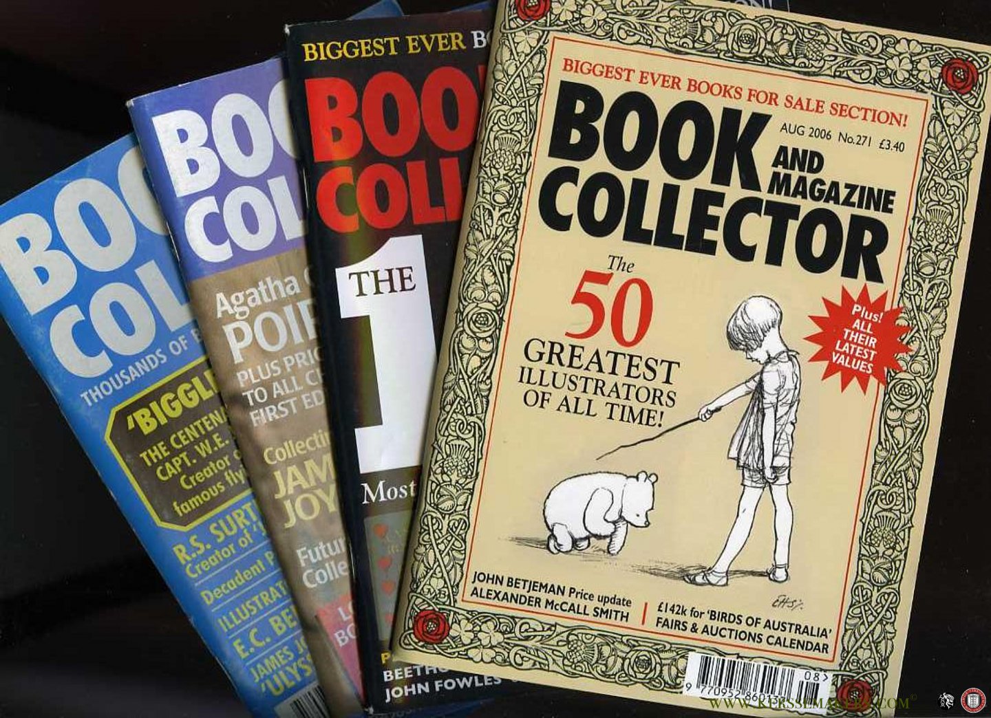 N/A - Book and Magazine collector No. 107, 243, 265, 271.