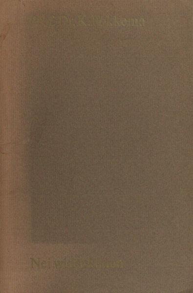 Fokkema, K. - Nei wider kimen. Kar ut syn forsprate skriften