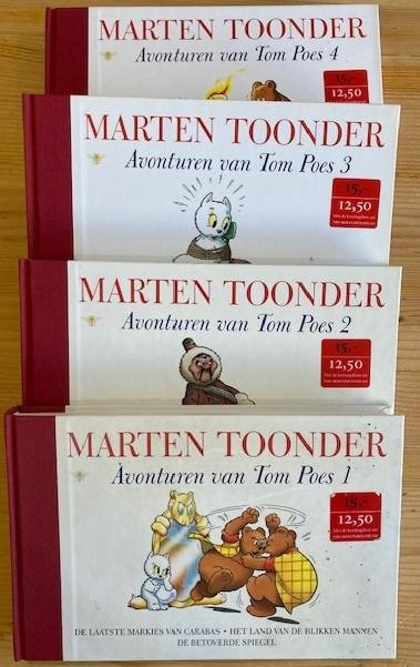 Toonder, Marten - Avonturen van Tom Poes 1-4.