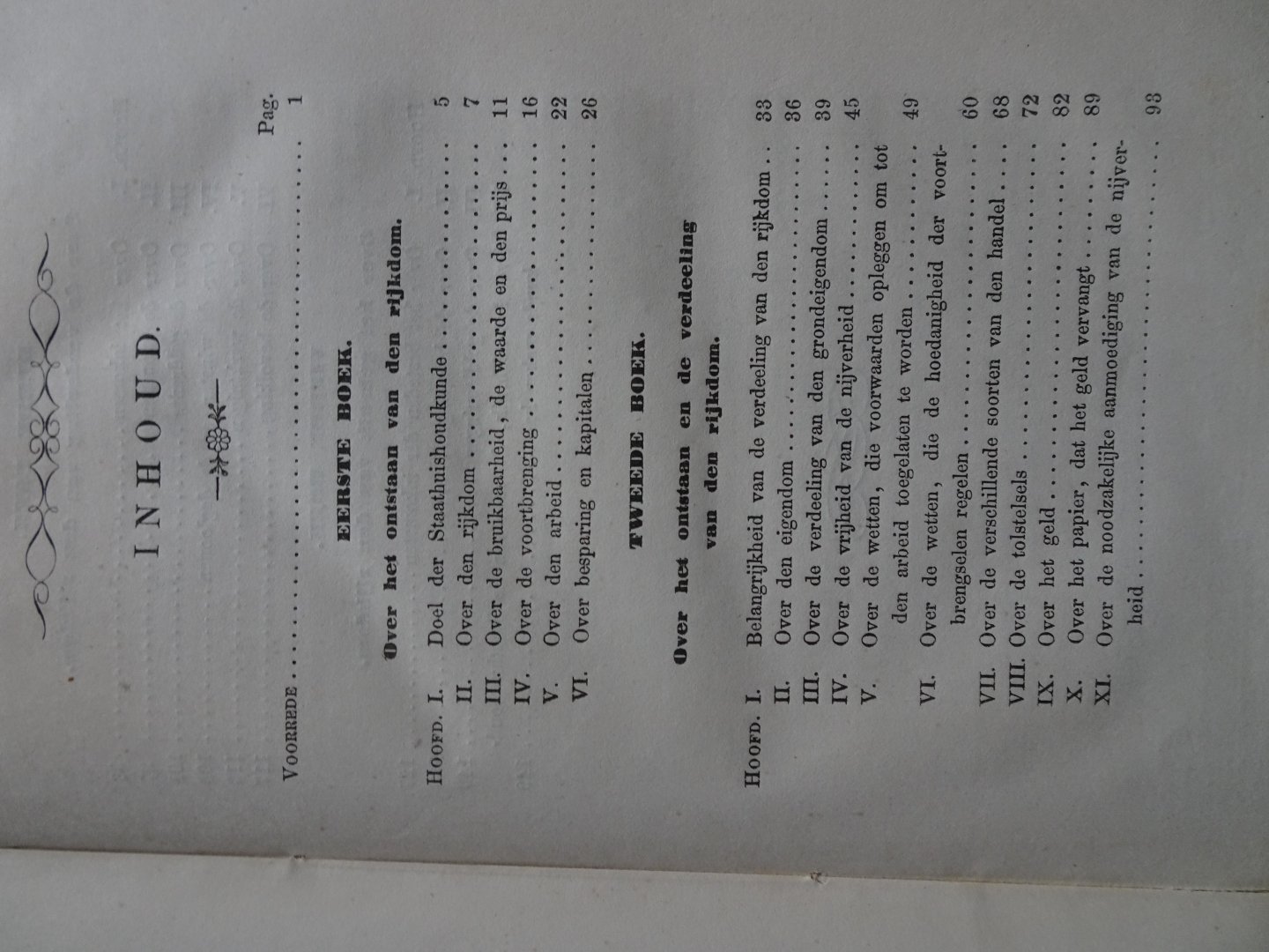 Droz, Joseph - STAATHUISHOUDKUNDE OF BEGINSELEN VAN DE LEER DES RIJKDOMS