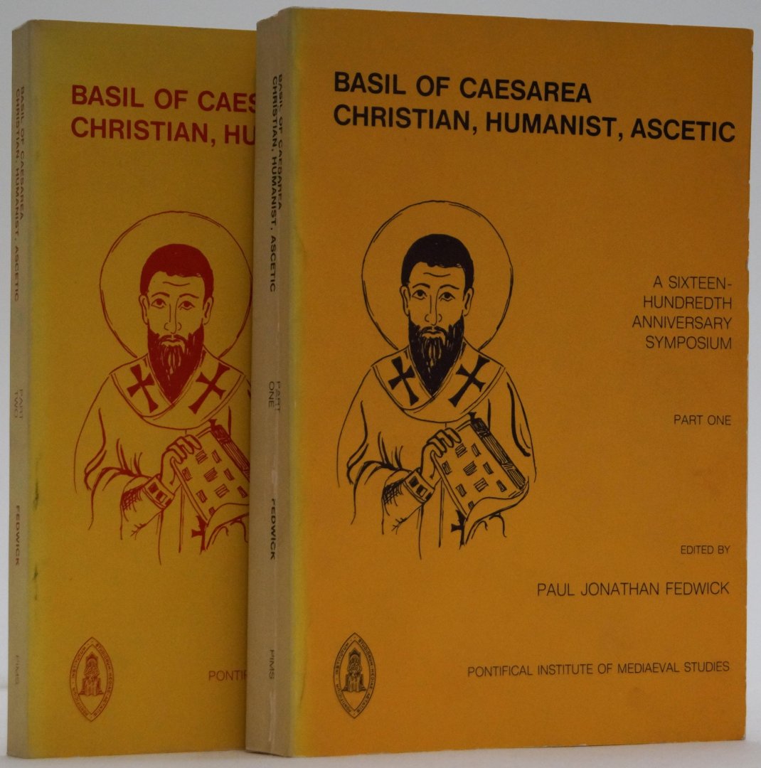 BASILIUS DE GROTE, BASIL OF CAESAREA, FEDWICK, P.J., (ED.) - Basil of Caesarea: Christian, humanist, ascetic. A sixteenth-hundredth anniversary symposium. Complete in 2 volumes.