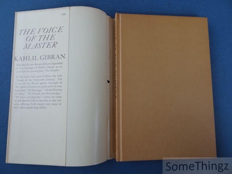 Gibran, Kahlil /Ferris, Anthony R. (transl.). - The Voice of The Master.