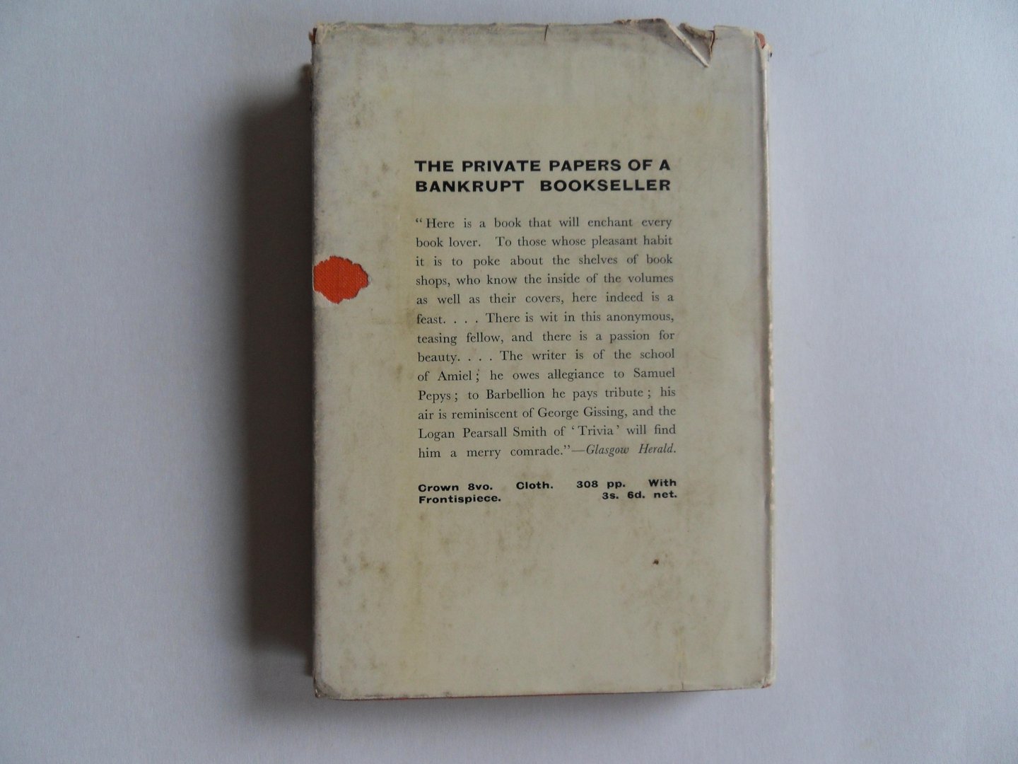 Douglas, Isabel. [ SIGNED by the author ]. - Browsing among Books.