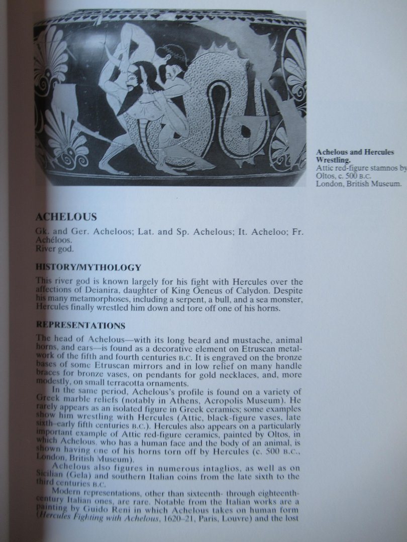 Aghion, I. e.a. - Gods and heroes of classical antiquity