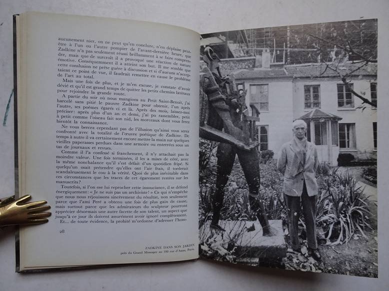 Tralbaut, Marc Edo. - Zadkine poète.