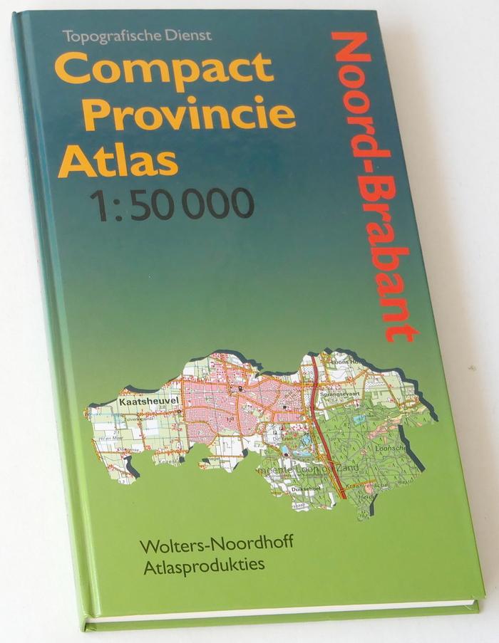 Topografische Dienst - Compact Provincie Atlas 1:50000. Noord-Brabant