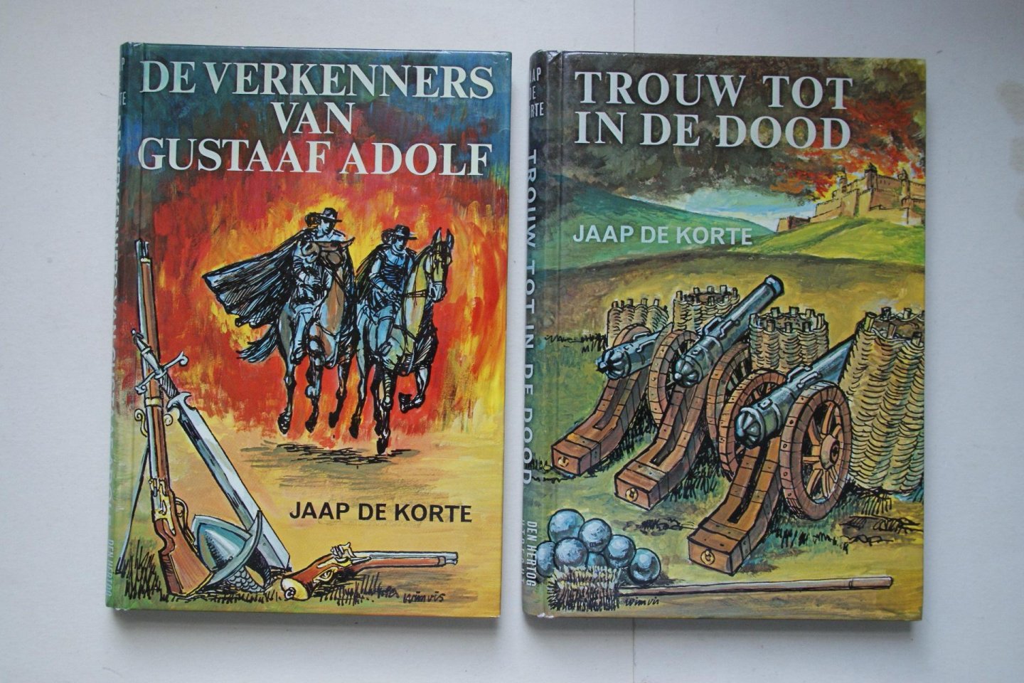 Jaap de Korte - 2 boeken samen: de Verkenners Van Graaf Adolf   &   Trouw Tot In de Dood