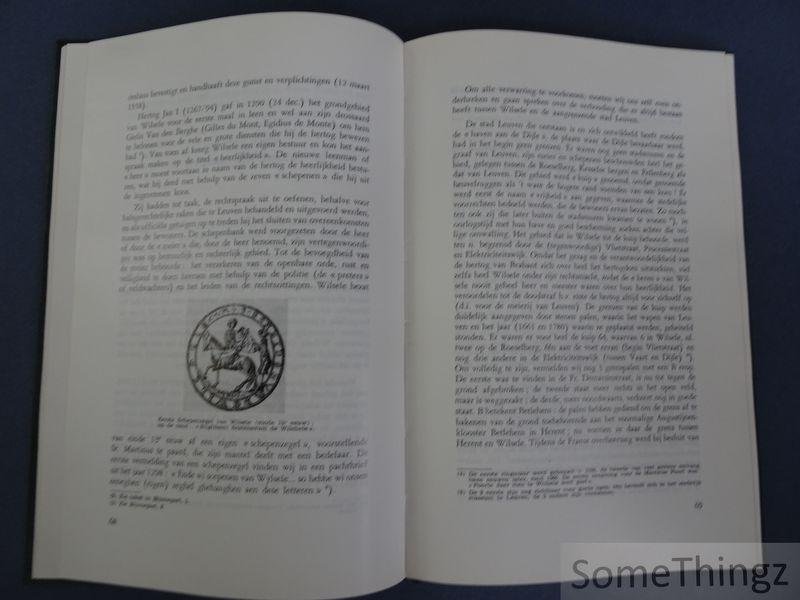Hueber, A. en Debecker, Gh.K. - Geschiedenis van Wilsele : zijn opkomst en ontwikkeling.