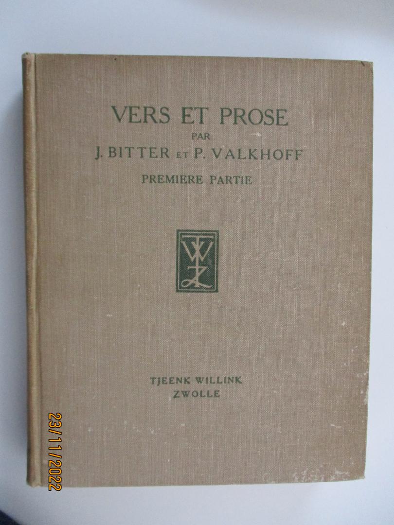 Bitter, J. en P. Valkhoff - Vers et prose - premiere partie