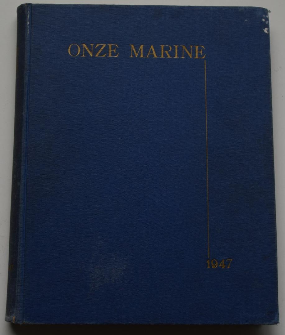 Hofman, P. (redactie) - “De Blauwe Wimpel – Onze Marine”, jaargang 1947.