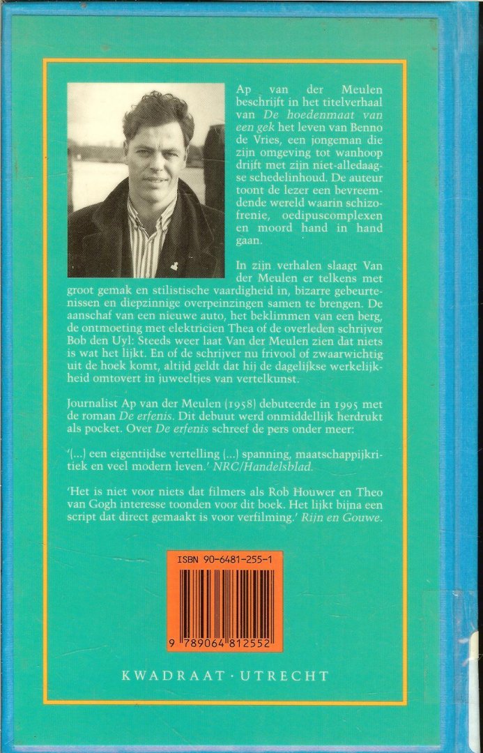 Meulen, Ad. van der Afbeelding omslag detail van Premier reflet  Lisette Model 1939 -  1940 - De Hoedenmaat van een Gek