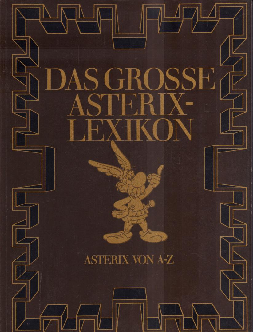 Goscinny / Uderzo - Die Abenteuer des Asterix Bundelingen deel 01 t/m 07 + Das Grosse Asterix-Lexicon, 7x kunstleren hardcover + 1x paperback, duitstalig, goede staat