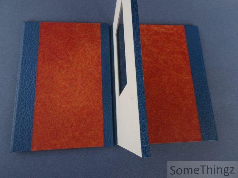 Peter Handke / Willy De Backere (bookbinder). - Selbstbezichtigung. [Only 2 copies existing. This is copy 2: "Uitgevoerd in het voorjaar 2000 in 2 exemplaren. Dit is N° 2. De Backere, Willy."]