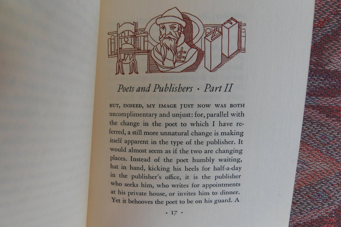 Gallienne, Richard le. - Poets & Publishers. - Taken from Prose Fancies . [ Only 300 copies printed ].