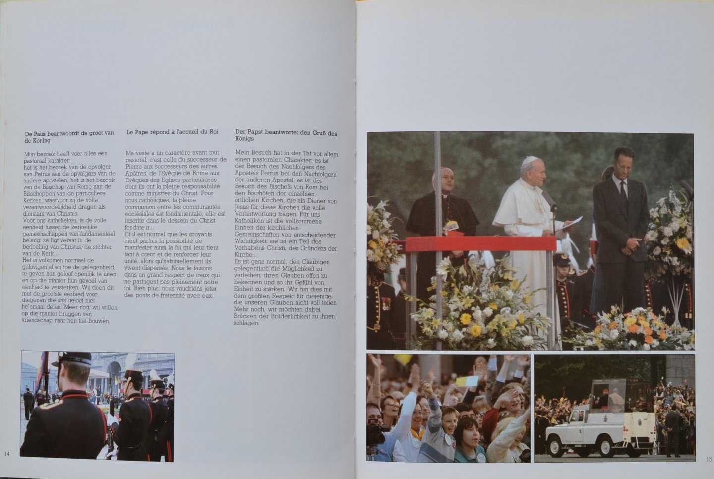 Nauwelaerts, Frans - Liber Memorialis - Paus Johannes-Paulus II in België