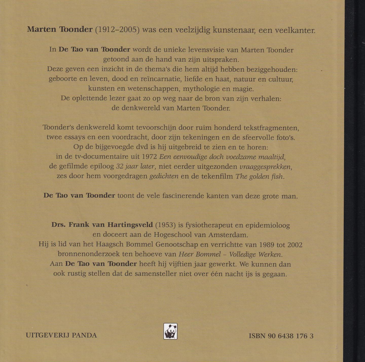 Hartingsveld, Frank van (ds1248) - De Tao van Toonder / de denkwereld van Marten Toonder