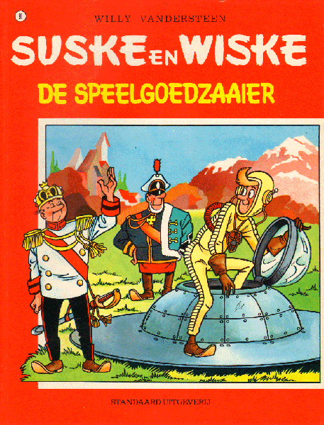 Vandersteen, Willy - Suske en Wiske nr. 091, De Speelgoedzaaier, softcover, zeer goede staat