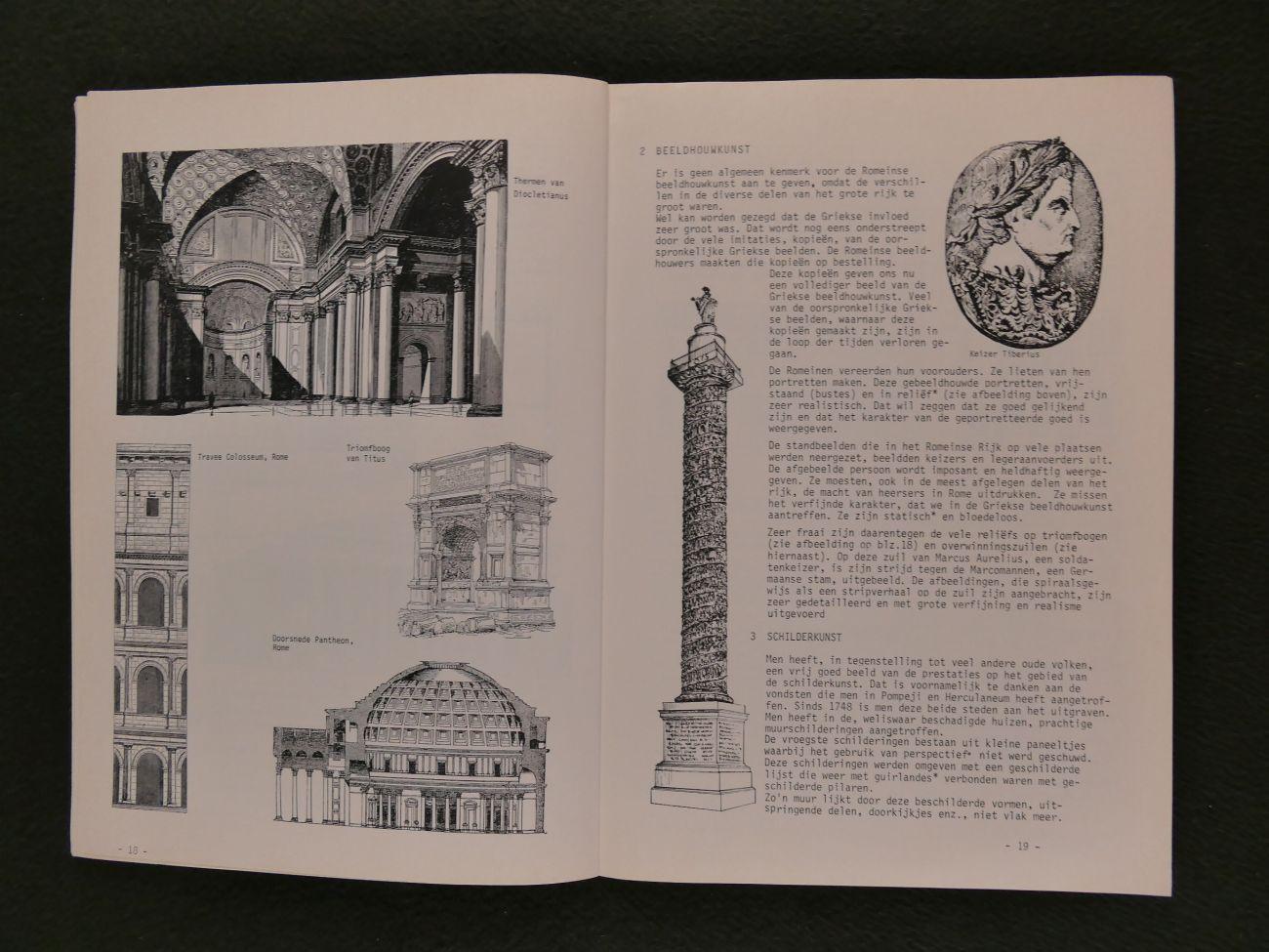 Akker, L.J.A.A. van den - Kunsthistorisch overzicht 1. Klassieke oudheid tot 19e eeuw (3 foto's)