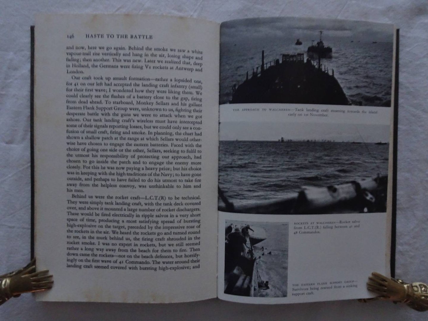 Moulton, J.L.. - Haste to the Battle. A Marine Commando at War.