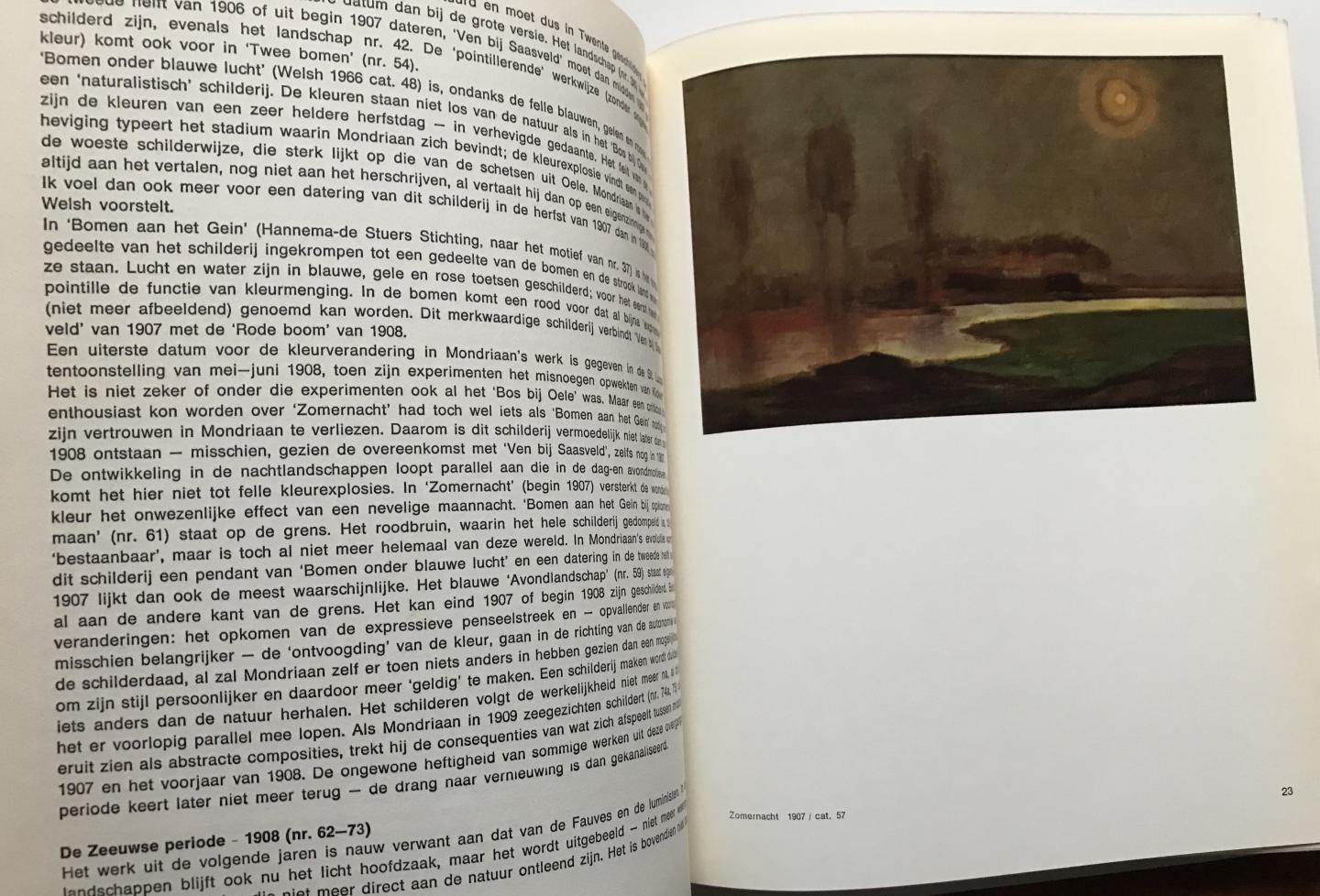 Wijsenbeek, L.J.F., Titel: - Mondriaan - in de collectie van het Haags Gemeentemuseum . catalogus 1968