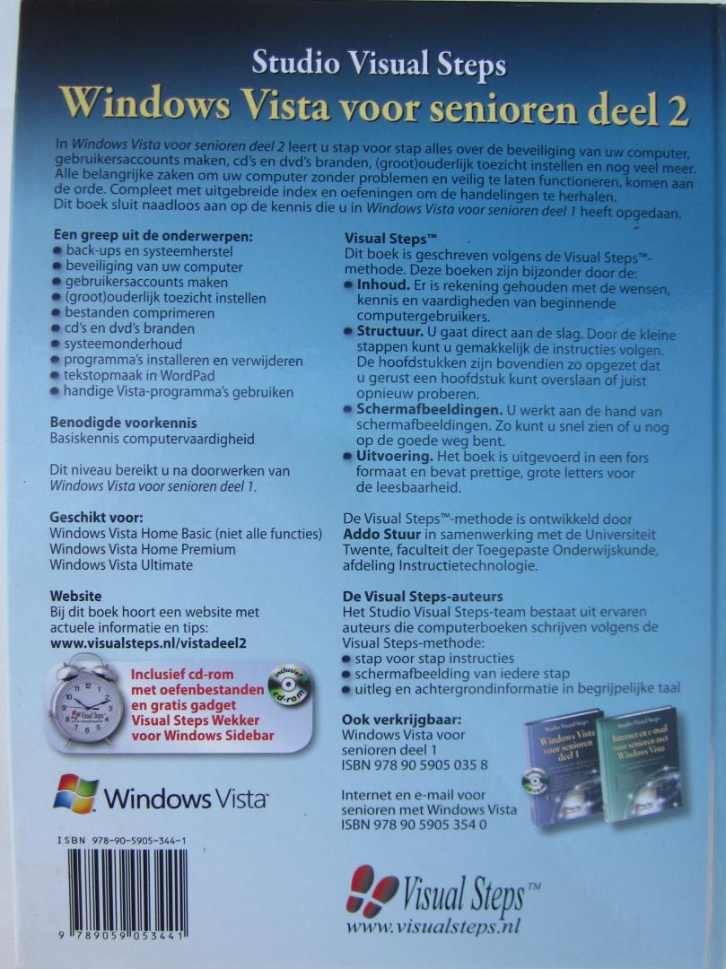 Studio Visual Steps - Windows Vista voor senioren deel 2  -  Voor iedereen die verder wil met de computer