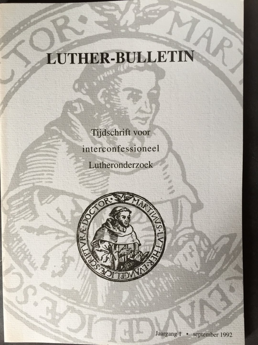 Matthias, Burger, Akerboom e.a. (red) - Luther-bulletin; tijdschrift voor interconfessioneel Lutheronderzoek; jaargang 1 (1992) t/m 20 (2011)