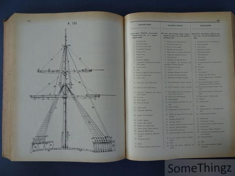 Groenen, Liévin en de Vos, H. [medewerker] - Illustrated marine encyclopaedia = Encyclopédie illustrée de la marine = Geïllustreerde scheepvaart encyclopedie