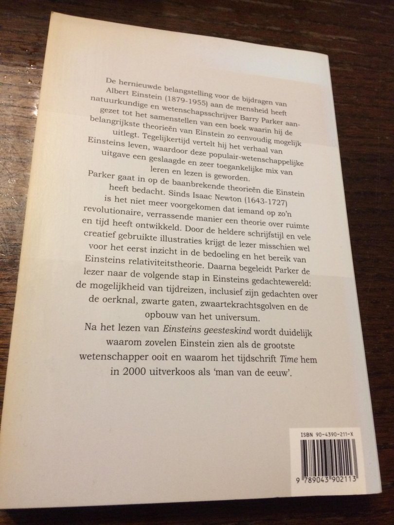 Parker, B. - Einsteins Geesteskind