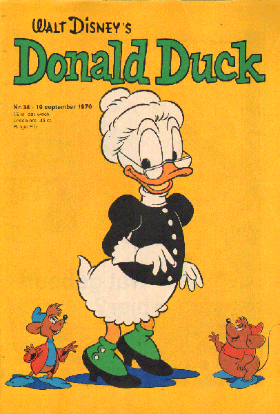 Disney, Walt - Donald Duck 1970 nr. 38 , 19 september , Een Vrolijk Weekblad,  goede staat