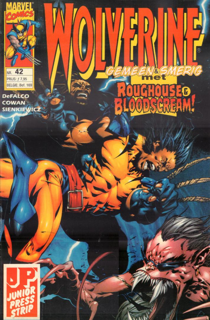 Junior Press - Wolverine nr. 42, geniete softcover, zeer goede staat