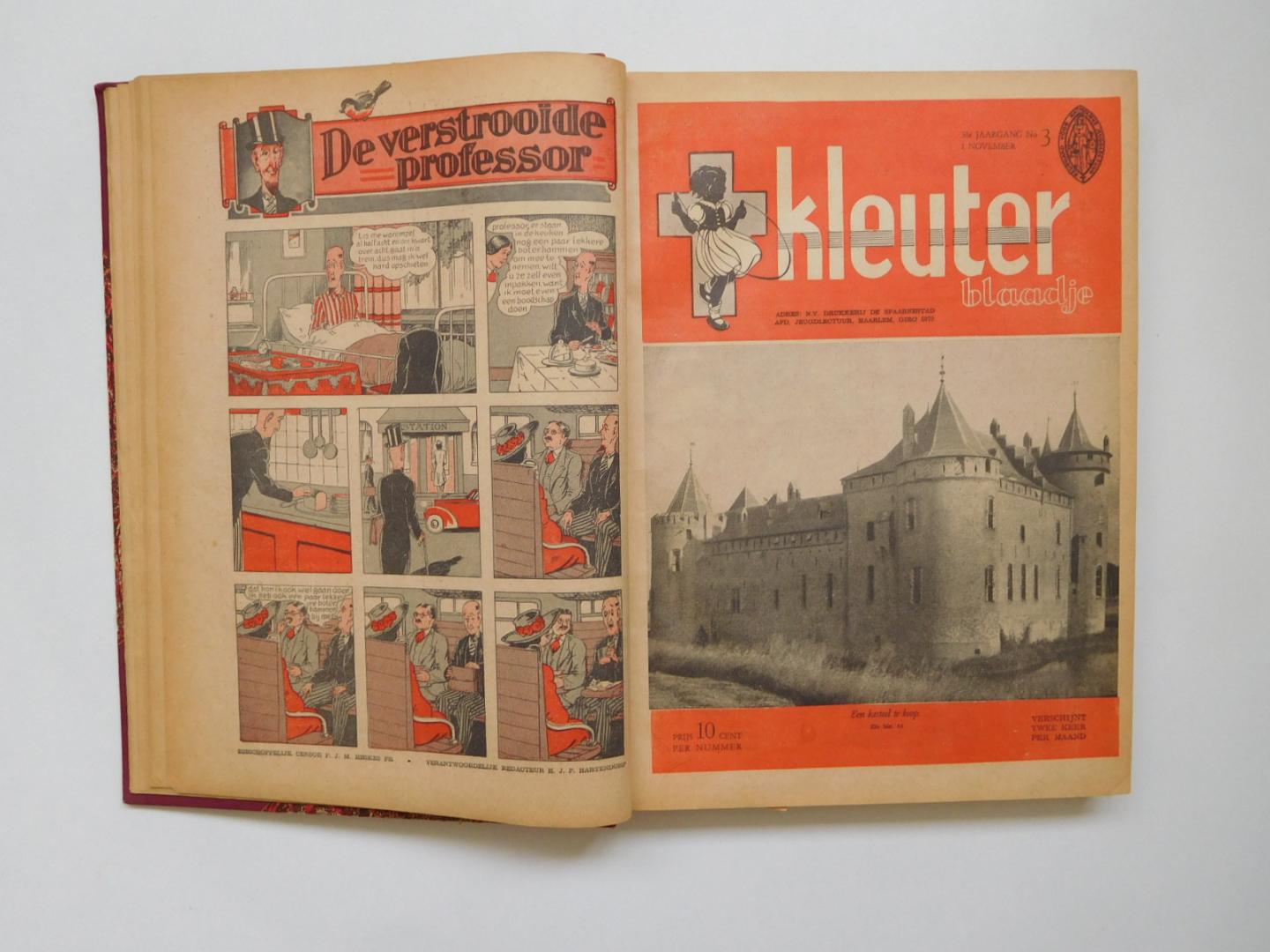 div. auteurs - Kleuterblaadje 31ste jg 1949/50, geïllustreerd blad voor kinderen van 6-10 jaar, voorloper van de Okki