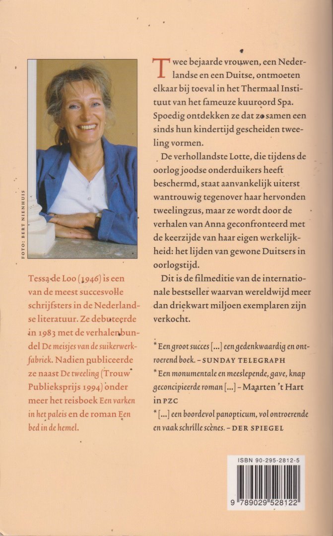 Loo, Tessa de (pseudoniem Tineke Duyvene de Wit - Bussum , 15 oktober 1946) - De tweeling - Filmeditie