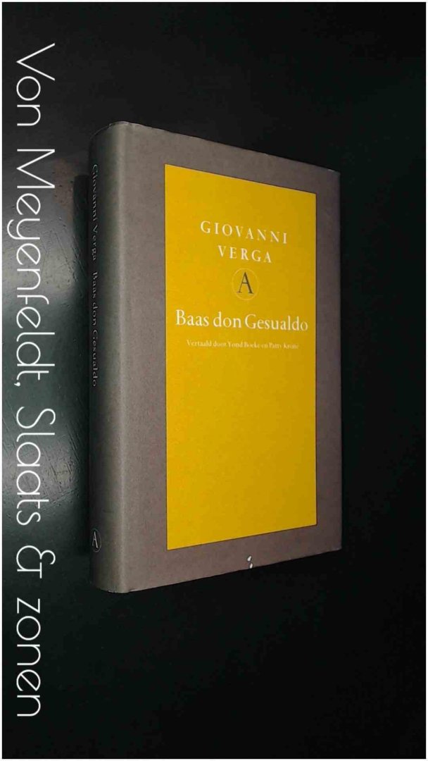 Verga, Giovanni - Baas don Gesualdo