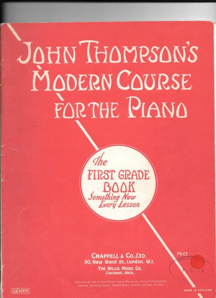 Thompson, John - modern Course for the piano