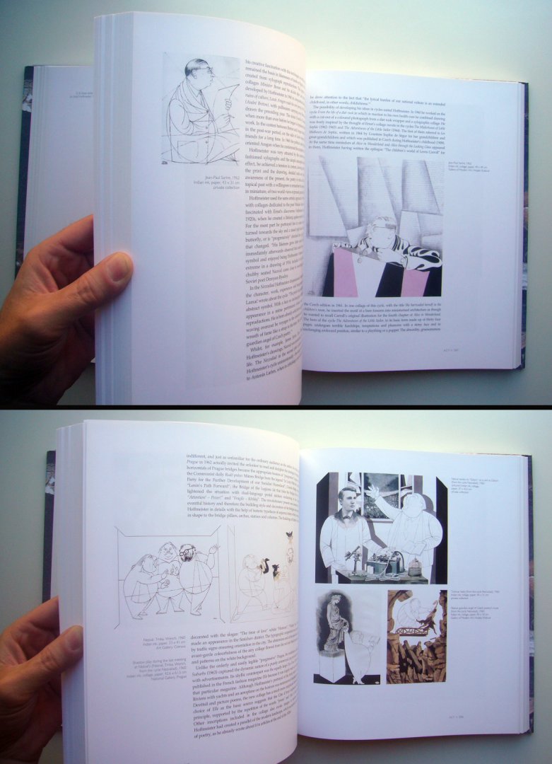 Srp, Karel - Adolf Hoffmeister czech avant-garde English monograph collage illustration