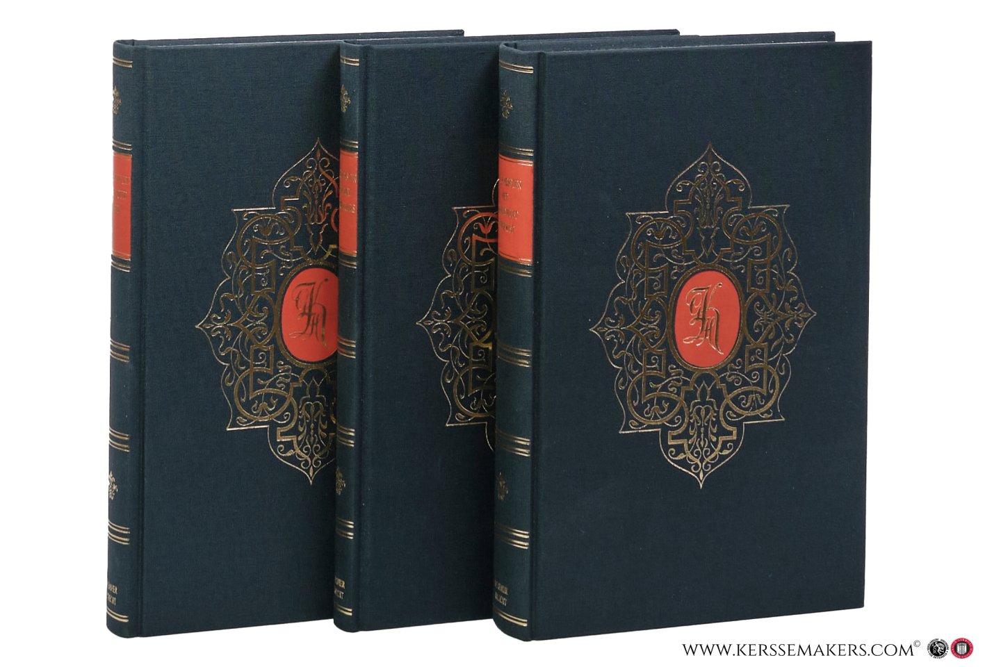 Kersten, G. H. - Een getrouw woord. Derde druk / Meer dan overwinnaars. Zesde druk / Het handschrift uitgewist. 1e bundel 38 preken. Derde druk [3 boeken van G. H. Kersten samen]