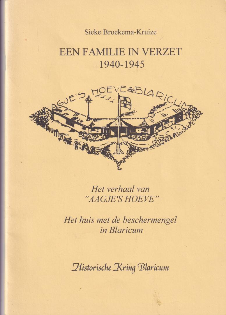 Broekema-Kruize, Sieke - Een familie in verzet 1940-1945, het verhaal van Aagje's Hoeve, het huis met de beschermengel in Blaricum