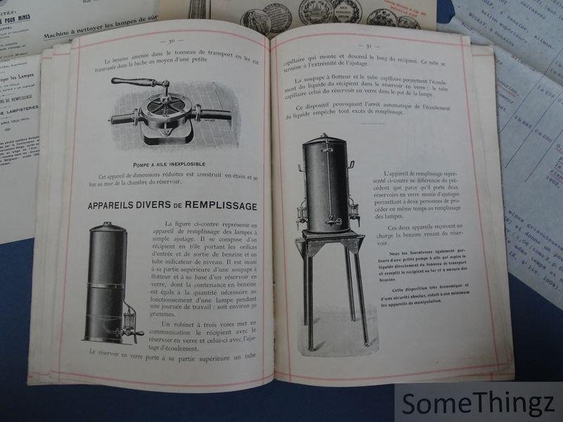 Gustave Pire. - Lampes de Sûreté pour mines et autre usages. Système Seippel. Materiel de lampisteries.
