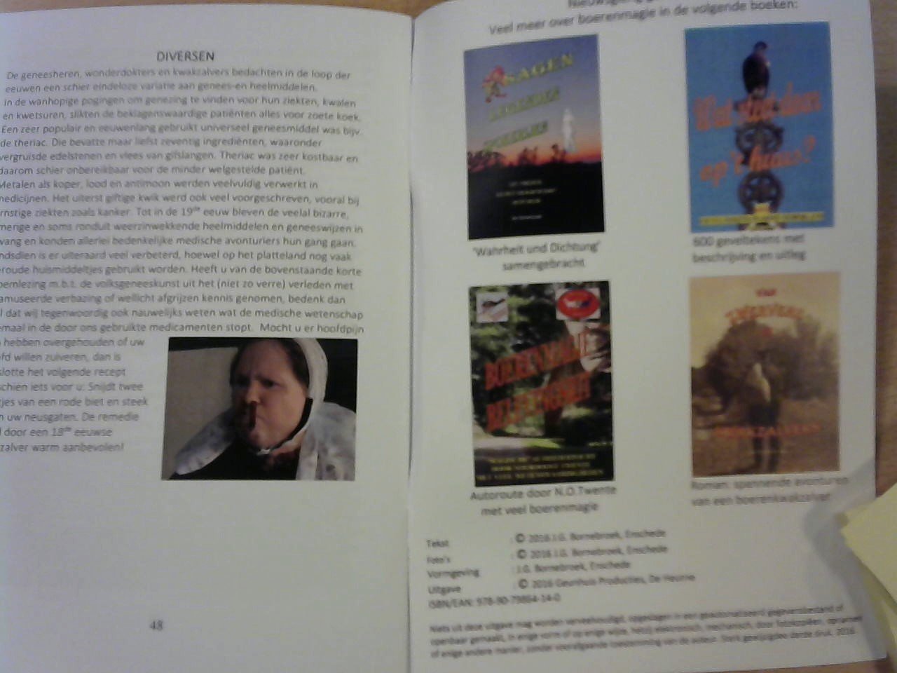 Bornebroek J.G. (Jan) - Beknopte kennismaking met Boerenmagie